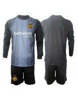 Otroške Nogometnih dresov Inter Milan Vratar Domači 2025-26 Dolgi rokavi (+ hlače)